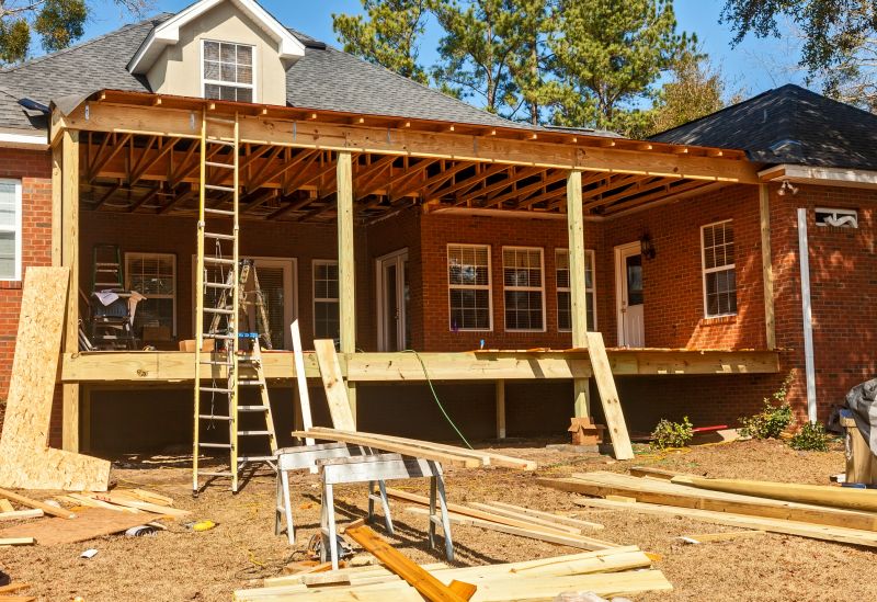 A Frame Roof Installation in Fernandina Beach, FL