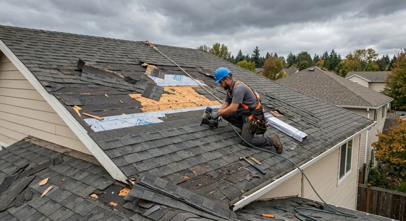 Our team working on Roofing Service projects in Fernandina Beach, FL