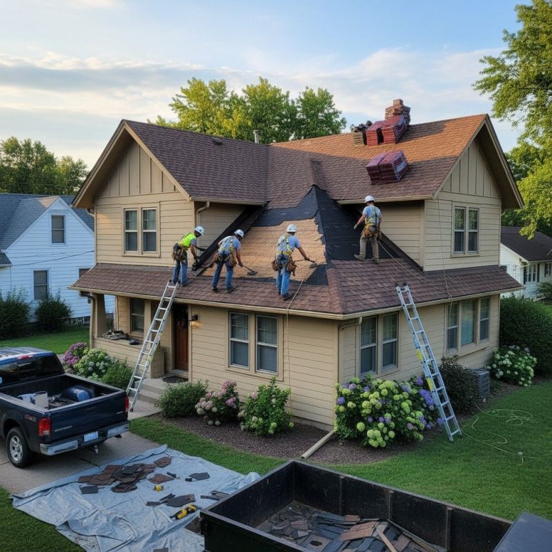 Damaged Roof Replacement in Nassau County, FL